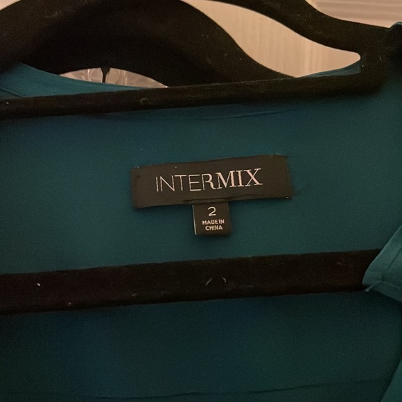 Intermix Aviana Silk Wrap Dress - Picture 3 of 3